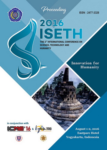 					View 2016: Proceeding ISETH (International Conference on Science, Technology, and Humanity)
				
