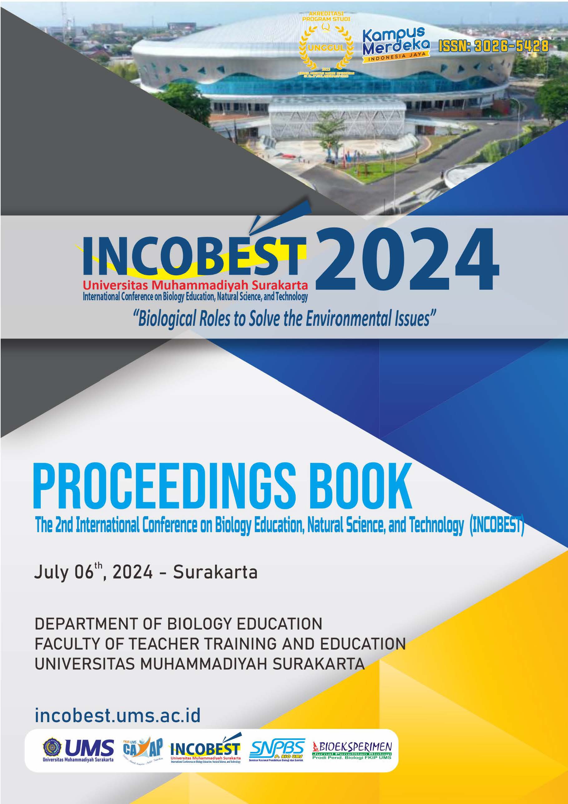 					View 2024: Proceeding of International Conference on Biology Education, Natural Science, and Technology
				