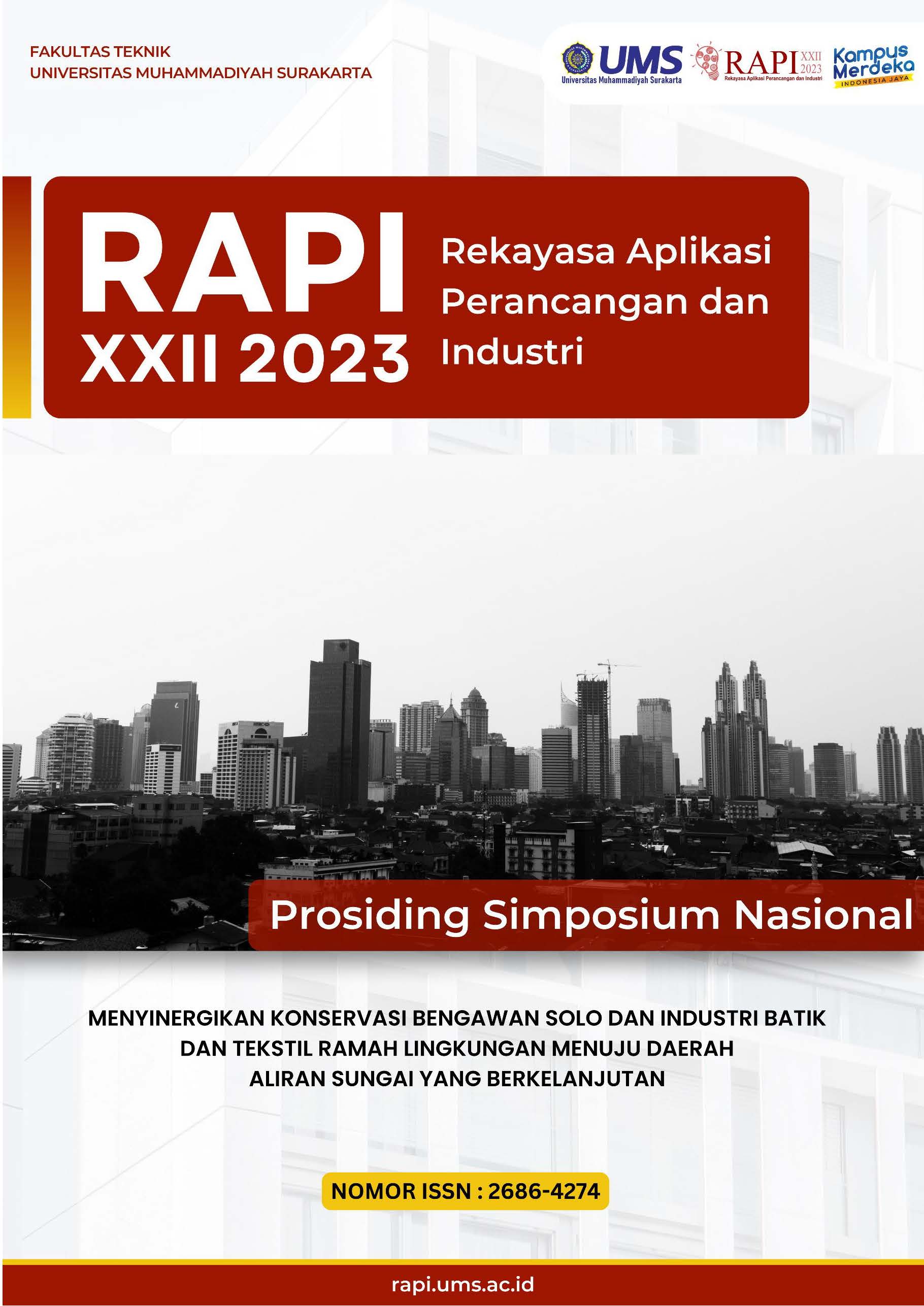 					View 2023: Prosiding Simposium Nasional Rekayasa Aplikasi Perancangan dan Industri
				